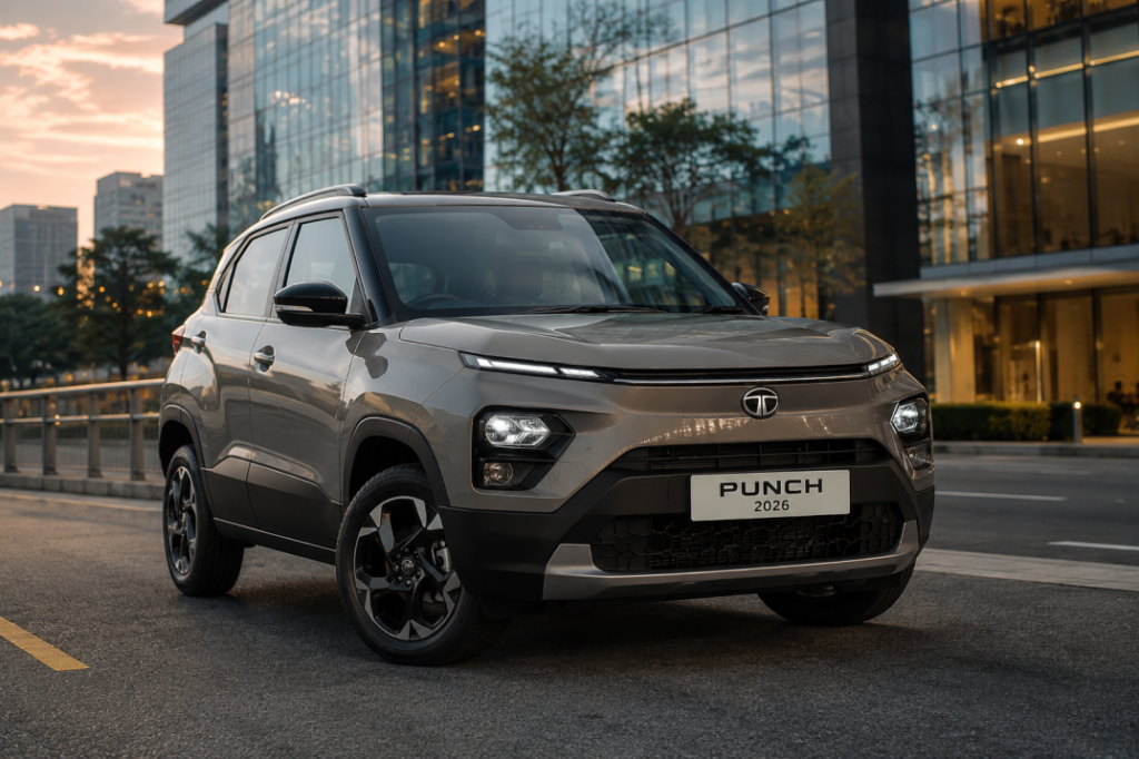 2026 Tata Punch facelift design