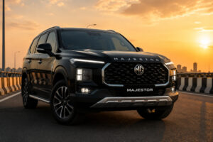 MG Majestor launched at Rs 40.99 lakh front design