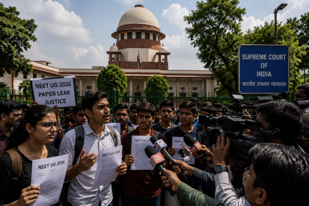 NEET UG 2026 paper leak Supreme Court hearing