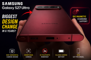 Samsung Galaxy S27 Ultra camera design leak