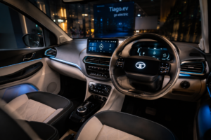 Tata Tiago EV 2026 interior revealed