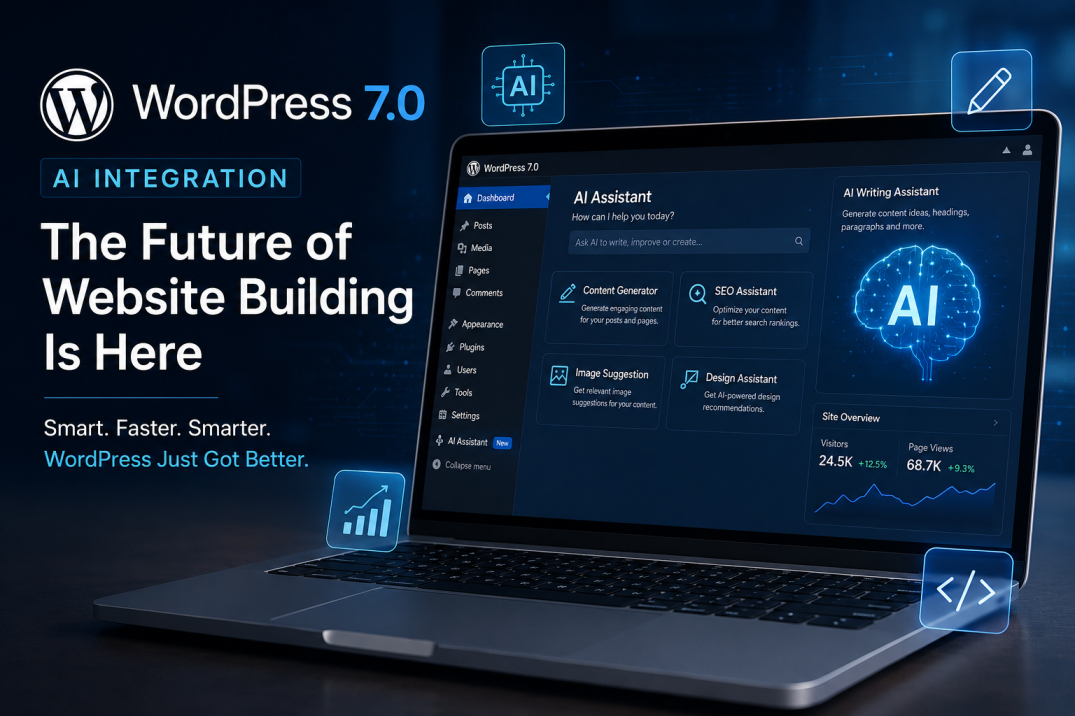 WordPress 7.0 AI Integration: नए AI फीचर्स के साथ लॉन्च हुआ WordPress 7.0