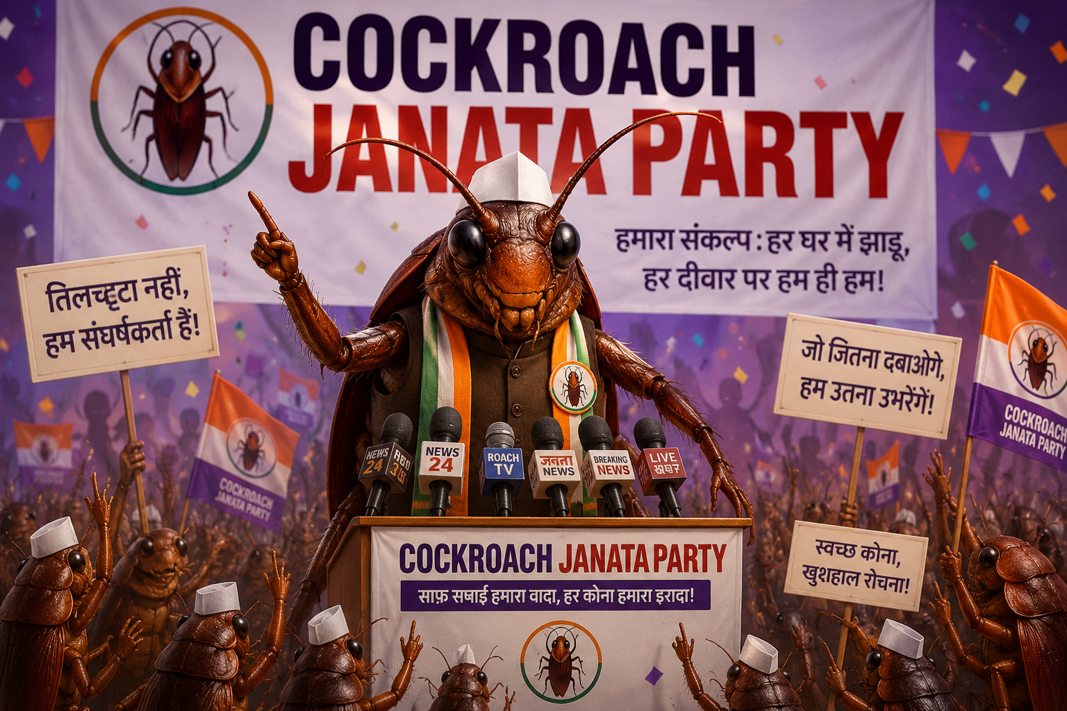 Cockroach Janata Party Kya Hai? वायरल ट्रेंड की पूरी कहानी
