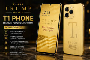 trump mobile t1 phone design leaked render