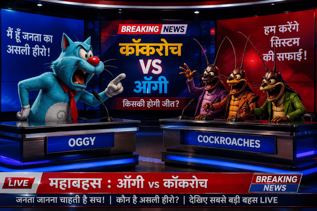 कॉकरोच Vs ऑगी की लड़ाई वायरल मीम