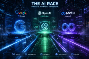 Big Tech AI Updates Google OpenAI Meta competition