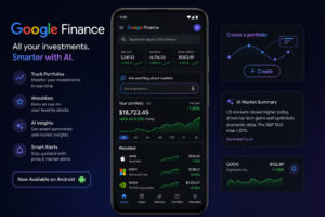 Google Finance Android App Launches with portfolio and watchlist features