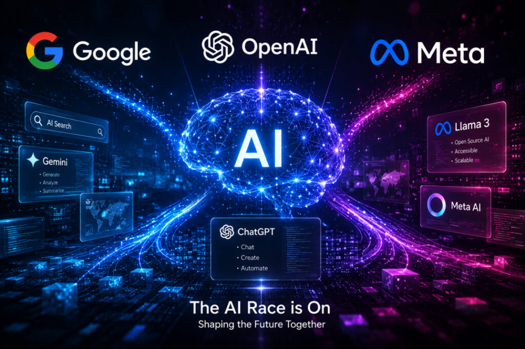 Google OpenAI Meta AI updates technology news