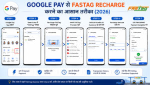 Google Pay FASTag Recharge Process 2026
