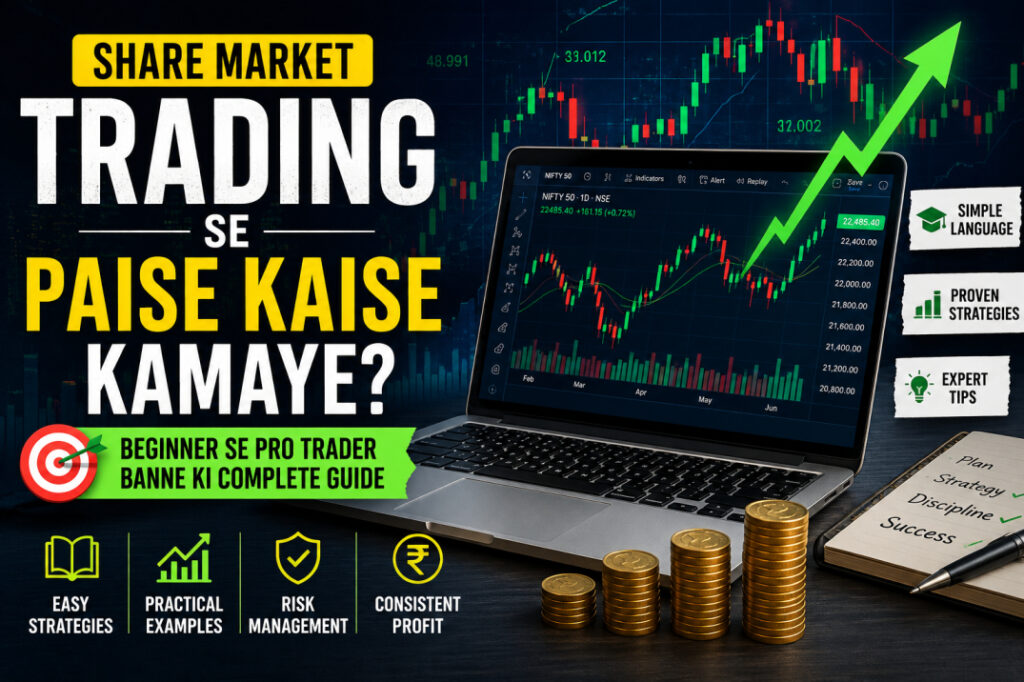 Share Market Trading Se Paise Kaise Kamaye