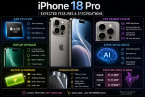 iPhone 18 Pro expected features and specifications