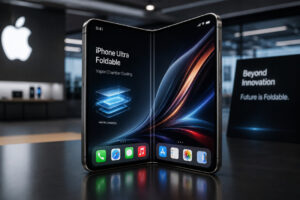 iPhone Ultra foldable vapor chamber cooling concept