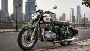 Royal Enfield Classic 350 Bluetooth features and dashboard