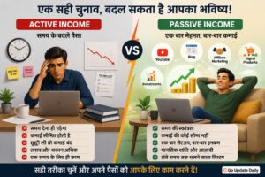 Ghar Baithe Passive Income और Active Income में अंतर