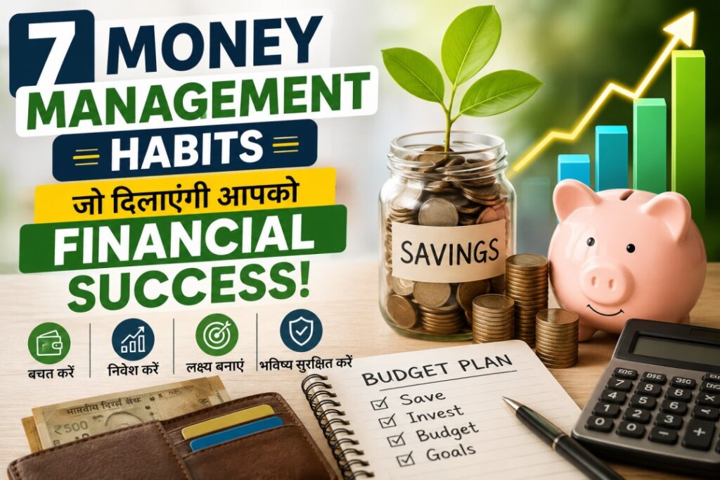 Money management habits guide in Hindi