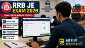RRB JE Exam Date 2026 CBT