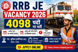 RRB JE Vacancy 2026