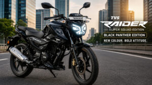 TVS Raider 125 SSE वैरिएंट का नया रंग लॉन्च हुआ