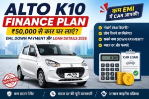 alto k10 finance plan with down payment and emi guide
