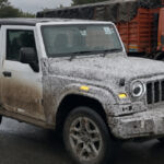 2027 Mahindra Thar 3 Door Facelift spy shots