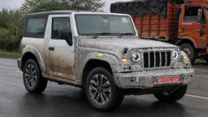 2027 Mahindra Thar facelift new design
