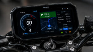 Bajaj Pulsar 150 features 5 inch TFT display