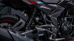 Bajaj Pulsar 150 new model monoshock suspension and frame