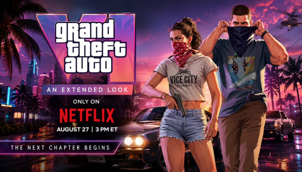Grand Theft Auto 6 के Netflix प्रीमियर ने एक ब्लूप्रिंट और एक बुरी मिसाल कायम की है।
