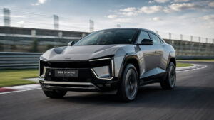 Mahindra BE 6 SportEQ performance mode electric SUV