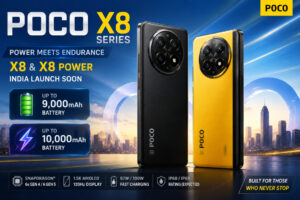 POCO X8 India Launch 10000mAh Battery