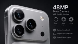 iPhone 18 Pro camera variable aperture