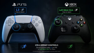 GTA 6 PS5 and Xbox sprint controls