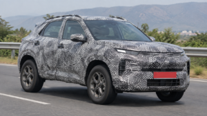 Tata Nexon Next Gen 2027 spy shots और नया design