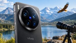 Vivo X300 Ultra 200MP camera और triple rear camera setup