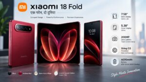 Xiaomi 18 Fold foldable design और display