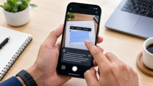iPhone Live Text से फोटो में मौजूद text को select करने का तरीका