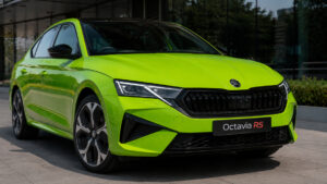 new Skoda Octavia RS exterior design India
